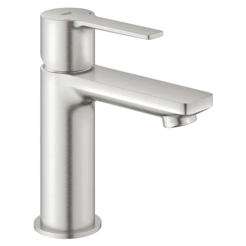 Grohe Lineare egykaros mosdócsaptelep XS push open, supersteel 23791 DC1 (23791DC1)
