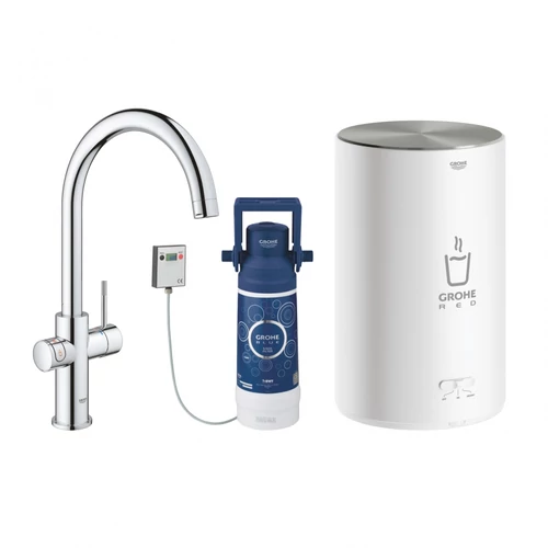 Grohe Red Duo csaptelep és kombi bojler M méret (4 liter), króm 30083001
