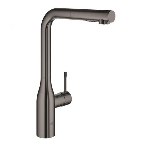 Grohe Essence egykaros mosogató csaptelep kihúzható zuhanyfejjel, hard graphite 30270A00