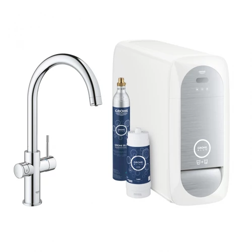 Grohe Blue Home C-kifolyóval, króm 31455001 (31455000 utódja)
