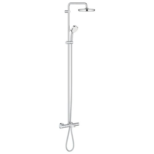 Grohe Tempesta Cosmopolitan System 210 Termosztátos zuhanyrendszer kádtöltővel falra szerelésre 26223001