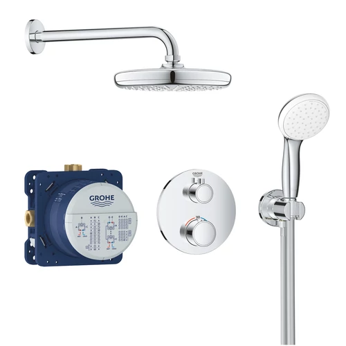 Grohe Grohtherm Teljes zuhanyrendszer Tempesta 210 fejzuhannyal 34727000
