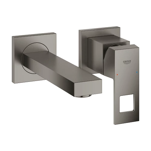 GROHE Eurocube 2-lyukas mosdócsaptelep S-es méret, matt hard grafit 19895AL0