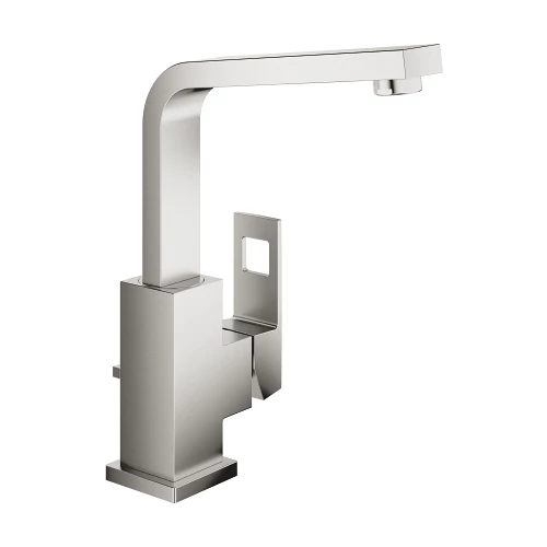 Grohe Egykaros mosdócsaptelep 1/2" L-es méret, matt szuperacél 23135DC0