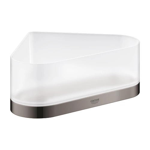Grohe Selection sarok zuhanytermék tartó, tartókonzollal, hard grafit 41038A00