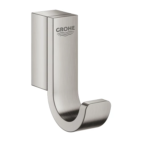 Grohe Selection fürdőköntös akasztó, matt supersteel 41039DC0