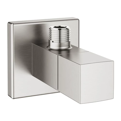 Grohe Eurocube Sarokszelep, 1/2″ matt szuperacél 22012DC0