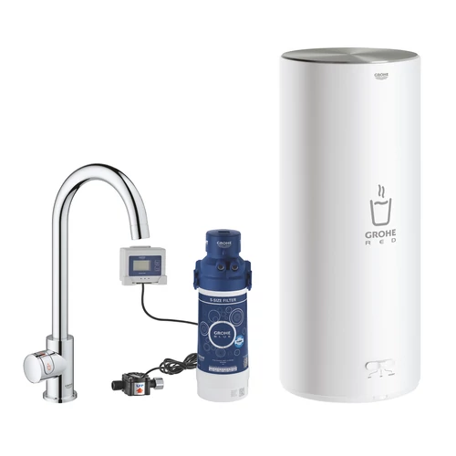 GROHE Red Mono mosogatócsaptelep és L méretű bojler 30080001