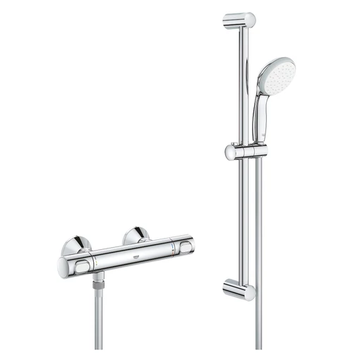 Grohe Precision Flow Termosztátos zuhanycsaptelep 1/2″ zuhanygarnitúrával 34841000