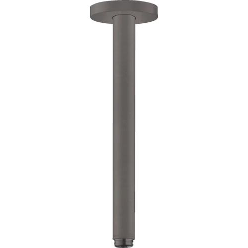 Hansgrohe mennyezeti csatlakozó S 300 mm, szálcsiszolt fekete 27389340