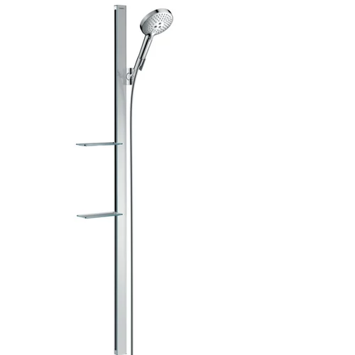 Hansgrohe Raindance Select S 120 3jet zuhanyszett Unica E 1,50 m zuhanyrúddal 27646000
