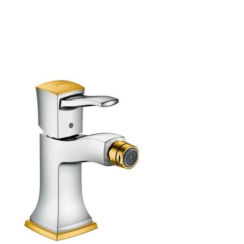 Hansgrohe Metropol Classic egykaros bidécsaptelep, automata lefolyó-garnitúrával króm/arany hatású 31320 090 (31320090)