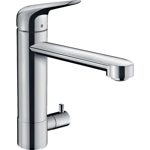Hansgrohe Focus M424-H180 egykaros konyhai csaptelep elzárószeleppel 71813000
