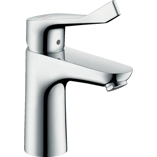 Hansgrohe Egykaros mosdócsaptelep 100 CoolStart extra hosszú fogantyúval, falsíkon kívüli szereléshez 31917000