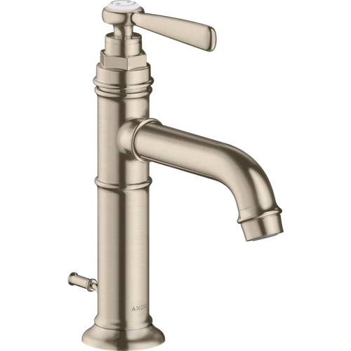 Hansgrohe Axor Montreux egykaros mosdócsaptelep 100, automata lefolyó-garniturával, szálcsiszolt nikkel 16515820