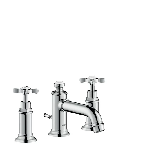 Hansgrohe Axor Montreux 3-lyukú mosdócsaptelep 30, automata lefolyó-garniturával 16536 000 (16536000)