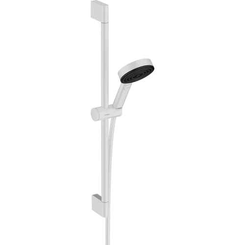 Hansgrohe Pulsify Select S Zuhanyszett 105, 3 jet Relaxation EcoSmart, 65 cm-es zuhanyrúddal matt fehér 24161700