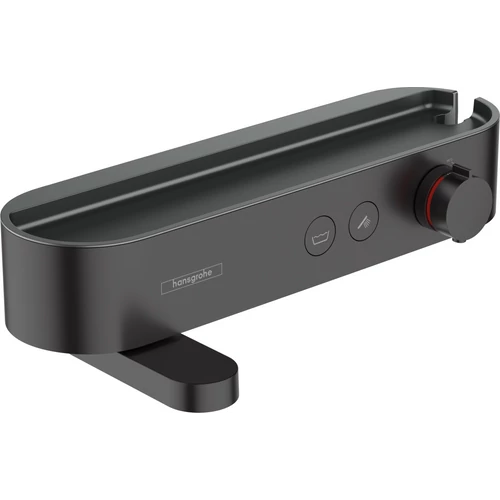 Hansgrohe ShowerTablet Select Kádtermosztát 400, falsíkon kívüli szereléshez matt fekete 24340670