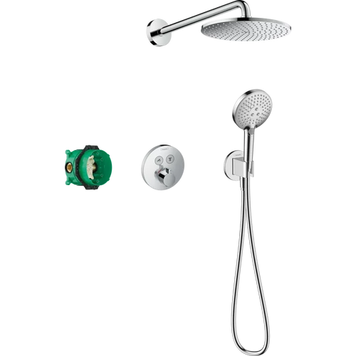 Hansgrohe Raindance S Zuhanyrendszer 240, 1 jet PowderRain és Shower Select S króm 27951000