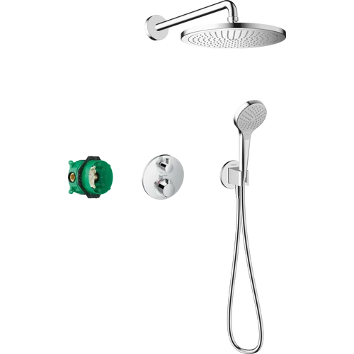 Hansgrohe Croma Zuhanyrendszer 280, 1 jet, Ecostat S króm 27954000