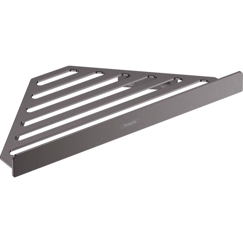 Hansgrohe AddStoris Sarokpolc szálcsiszolt fekete/króm 41741340