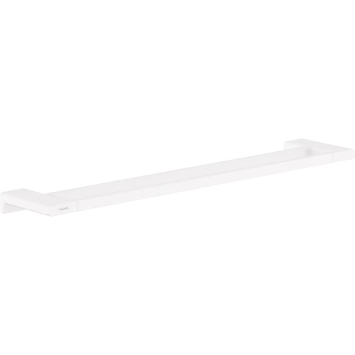 Hansgrohe AddStoris Fürdőlepedő tartó dupla sínnel matt fehér 41743700