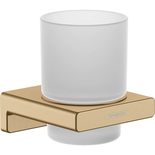 Hansgrohe AddStoris Fogkefe tartó pohár szálcsiszolt bronz 41749140