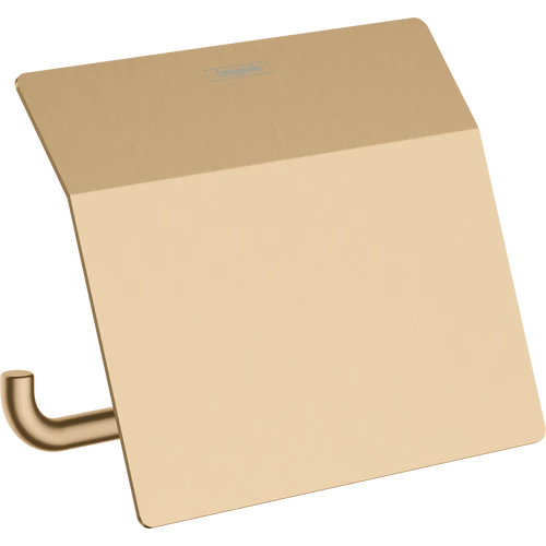 Hansgrohe AddStoris WC papír tartó fedlappal szálcsiszolt bronz 41753140