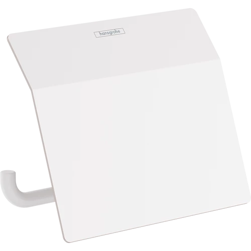 Hansgrohe AddStoris WC papír tartó fedlappal matt fehér 41753700