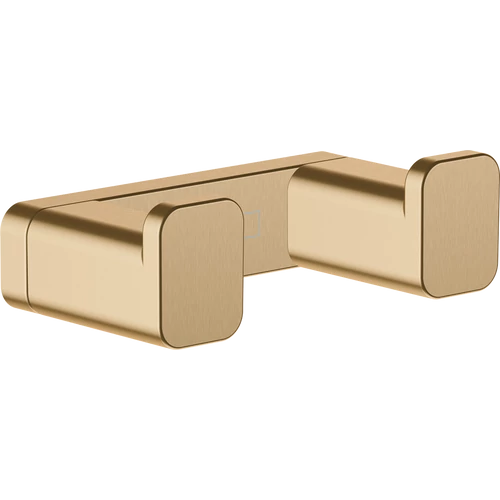 Hansgrohe AddStoris Törölköző horog két kampóval szálcsiszolt bronz 41755140