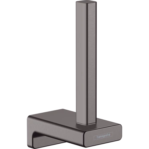 Hansgrohe AddStoris WC papír tartó állvány szálcsiszolt fekete/króm 41756340