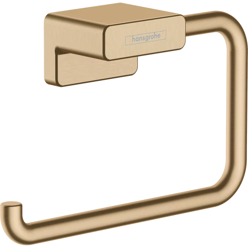 Hansgrohe AddStoris WC papír tartó fedlap nélkül szálcsiszolt bronz 41771140