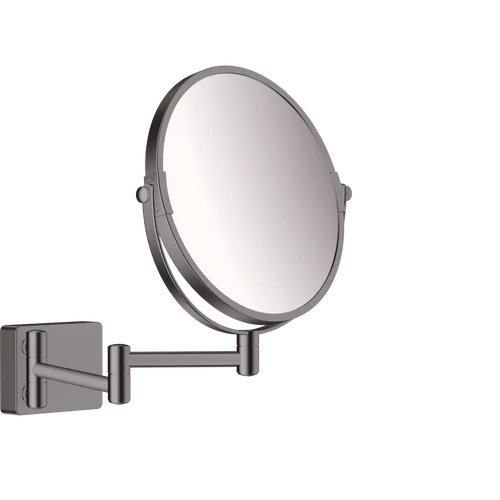 Hansgrohe AddStoris Borotválkozótükör szálcsiszolt fekete/króm 41791340