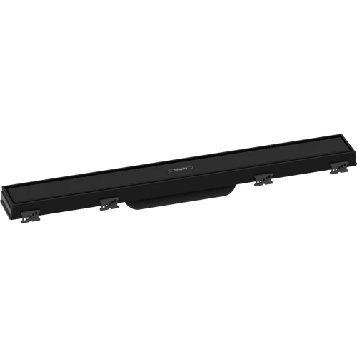 Hansgrohe RainDrain Match Zuhanylefolyó színkészlet 600, állítható magasságú kerettel matt fekete 56036670