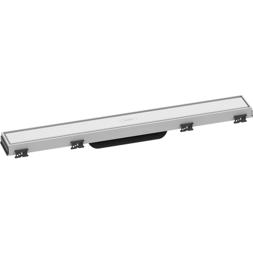 Hansgrohe RainDrain Match Zuhanylefolyó színkészlet 600, állítható magasságú kerettel matt fehér 56036700