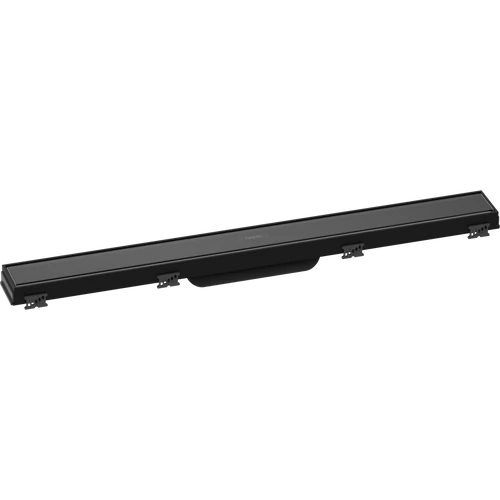 Hansgrohe RainDrain Match Zuhanylefolyó színkészlet 700, állítató magasságú kerettel fekete 56037610