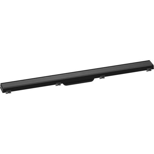 Hansgrohe RainDrain Match Zuhanylefolyó színkészlet 900, állítható magasságú kerettel fekete 56040610