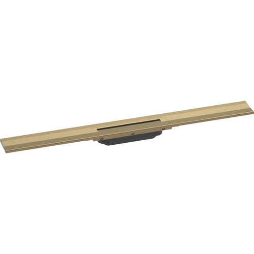 Hansgrohe RainDrain Flex Zuhanylefolyó színkészlet 800, méretre vágható, fali illesztéshez szálcsiszolt bronz 56051140