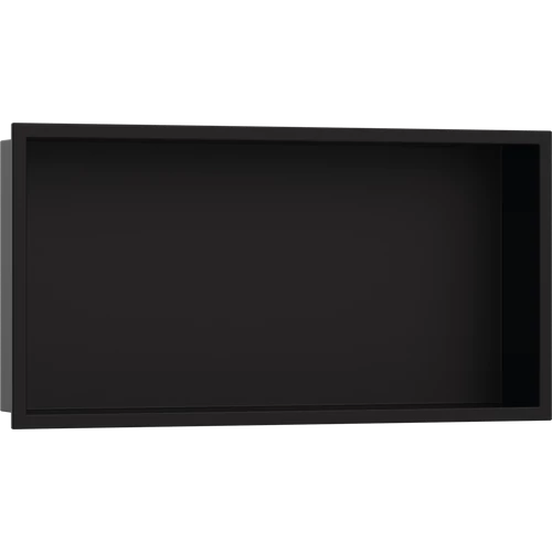 Hansgrohe XtraStoris Original Falfülke integrált kerettel, 300/600/100 matt fekete 56064670