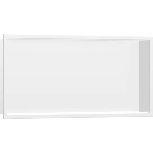 Hansgrohe XtraStoris Original Falfülke integrált kerettel, 300/600/100 matt fehér 56064700