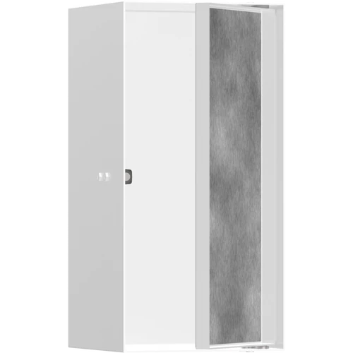 Hansgrohe XtraStoris Rock Falfülke cserélhető ajtóval, 300/150/140 matt fehér 56088700