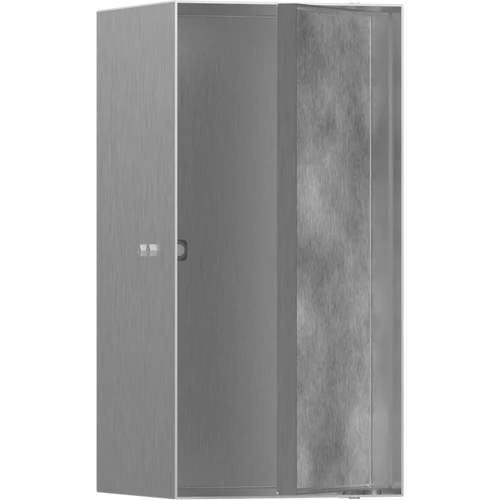 Hansgrohe XtraStoris Rock Falfülke cserélhető ajtóval, 300/150/140 rozsdamentes acél 56088800