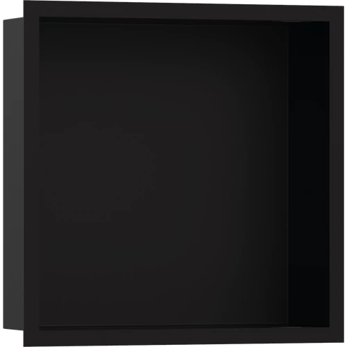 Hansgrohe XtraStoris Individual Falfülke matt fekete színben, design kerettel 300/300/100 matt fekete 56098670