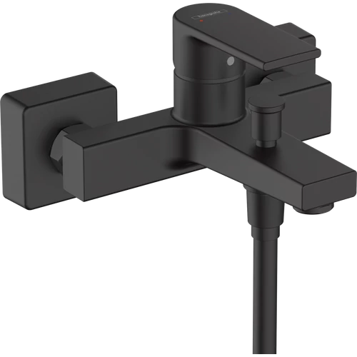 Hansgrohe Vernis Shape Egykaros kádcsaptelep falsíkon kívüli szereléshez matt fekete 71450670