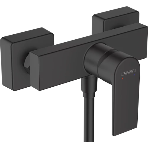 Hansgrohe Vernis Shape Egykaros zuhanycsaptelep falsíkon kívüli szereléshez matt fekete 71650670