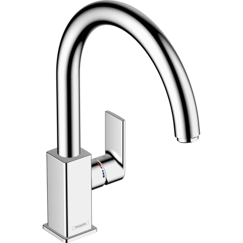 Hansgrohe Vernis Shape M35 Egykaros konyhai csaptelep 210, elforgatható kifolyóval króm 71871000