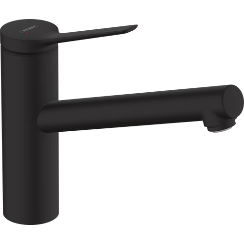Hansgrohe Zesis M33 Egykaros konyhai csaptelep 140, 1 jet matt fekete 74802670