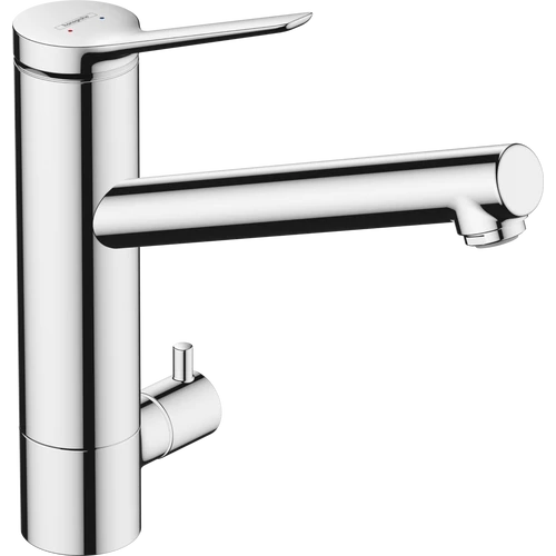 Hansgrohe Zesis M33 Egykaros konyhai csaptelep 160, elzárószeleppel, CoolStart, 1 jet króm 74807000