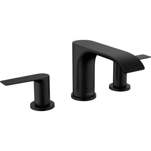 Hansgrohe Vivenis Mosdócsaptelep 90, automata lefolyógarnitúrával matt fekete 75033670