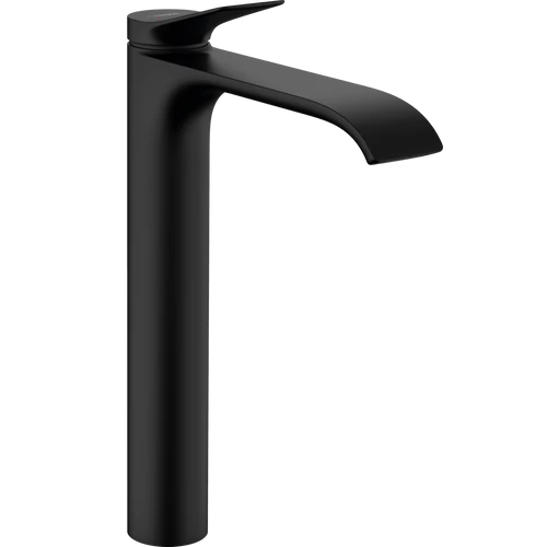 Hansgrohe Vivenis Egykaros mosdócsaptelep 250, mosdótálakhoz, lefolyógarnitúra nélkül matt fekete 75042670